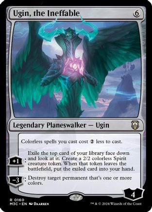 Image of Ugin, the Ineffable (Ripple Foil) [Modern Horizons 3 Commander]