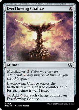 Image of Everflowing Chalice (Ripple Foil) [Modern Horizons 3 Commander]