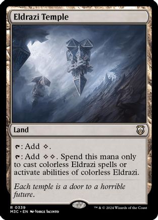 Image of Eldrazi Temple (Ripple Foil) [Modern Horizons 3 Commander]