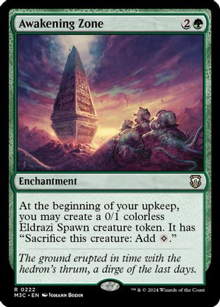 Image of Awakening Zone (Ripple Foil) [Modern Horizons 3 Commander]