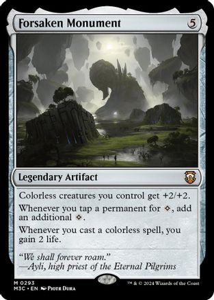 Image of Forsaken Monument (Ripple Foil) [Modern Horizons 3 Commander]