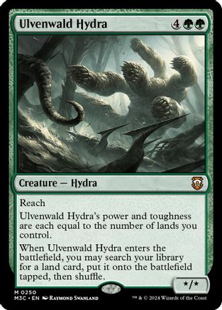 Image of Ulvenwald Hydra (Ripple Foil) (M3C-250) - Modern Horizons 3 Commander Foil