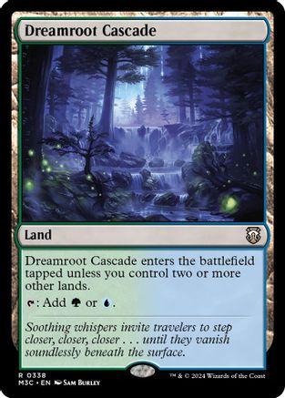 Image of Dreamroot Cascade (Ripple Foil) (M3C-338) - Modern Horizons 3 Commander Foil