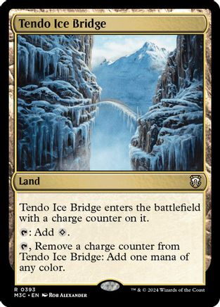 Image of Tendo Ice Bridge (Ripple Foil) [Modern Horizons 3 Commander]