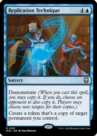 Image of Replication Technique (Ripple Foil) [Modern Horizons 3 Commander]