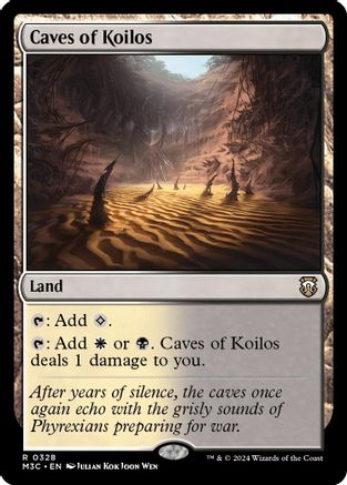 Image of Caves of Koilos (Ripple Foil) [Modern Horizons 3 Commander]