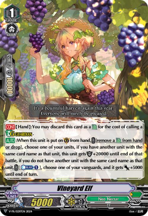 Image of Vineyard Elf (V-PR/0297EN) [V Promo Cards]
