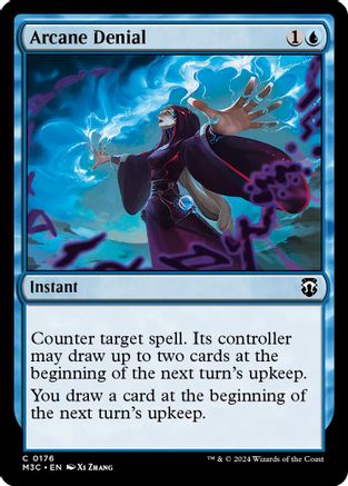 Image of Arcane Denial (Ripple Foil) [Modern Horizons 3 Commander]