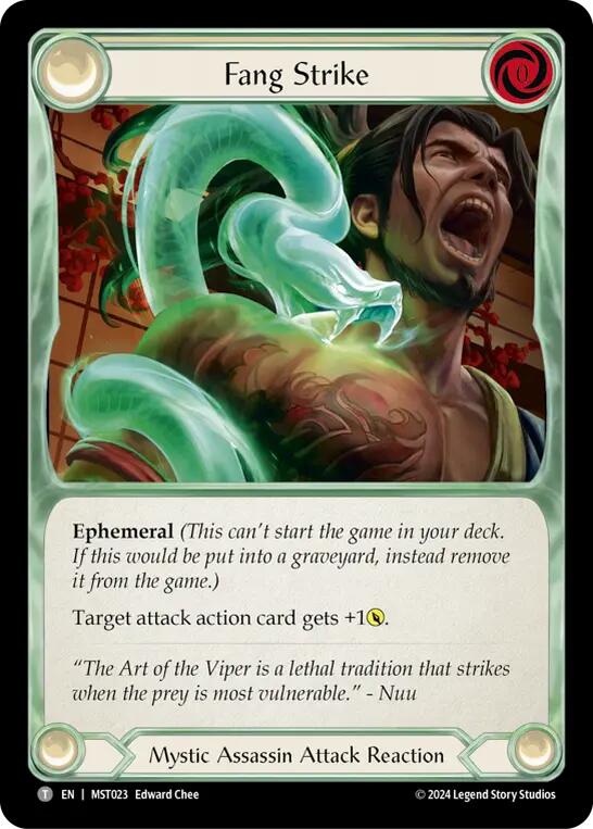 Image of Fang Strike // Zen [MST023//MST047] (Part the Mistveil)