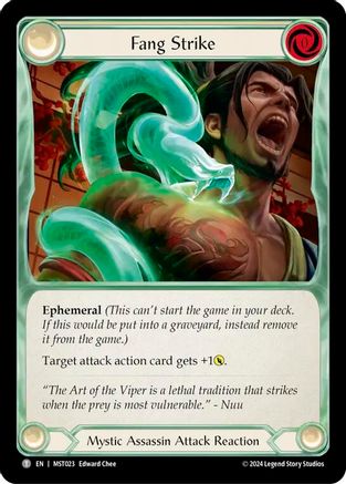 Image of Fang Strike // Zen [MST023//MST047] (Part the Mistveil)