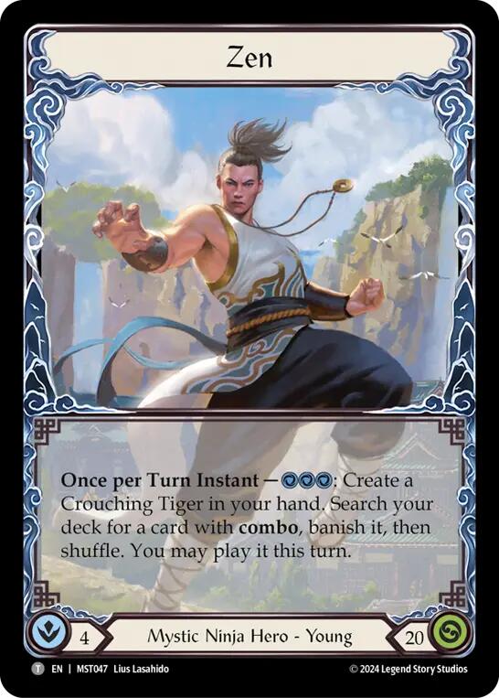 Image of Fang Strike // Zen [MST023//MST047] (Part the Mistveil)