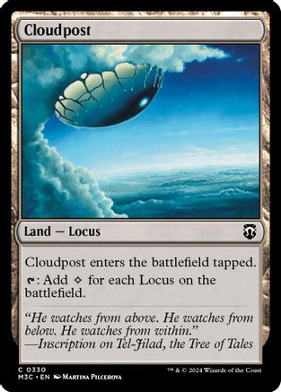 Image of Cloudpost (Ripple Foil) [Modern Horizons 3 Commander]
