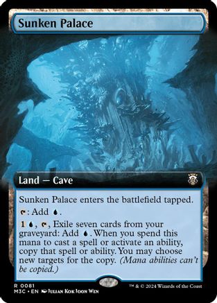 Image of Sunken Palace (Extended Art) (Ripple Foil) [Modern Horizons 3 Commander]