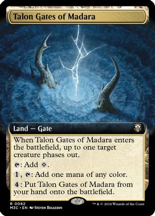 Image of Talon Gates of Madara (Extended Art) (Ripple Foil) [Modern Horizons 3 Commander]