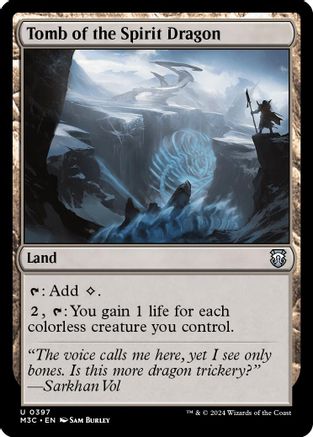 Image of Tomb of the Spirit Dragon (Ripple Foil) [Modern Horizons 3 Commander]