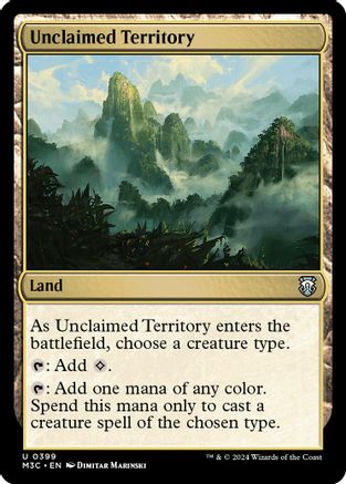 Image of Unclaimed Territory (Ripple Foil) [Modern Horizons 3 Commander]