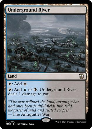Image of Underground River (Ripple Foil) (M3C-400) - Modern Horizons 3 Commander Foil