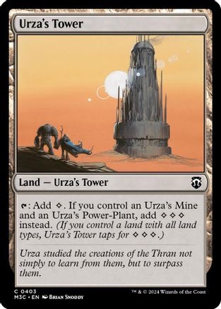 Image of Urza's Tower (Ripple Foil) [Modern Horizons 3 Commander]