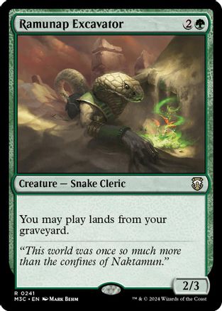 Image of Ramunap Excavator (Ripple Foil) [Modern Horizons 3 Commander]