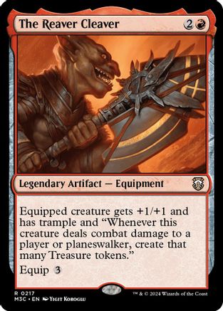 Image of The Reaver Cleaver (Ripple Foil) [Modern Horizons 3 Commander]