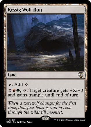 Image of Kessig Wolf Run (Ripple Foil) [Modern Horizons 3 Commander]