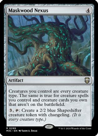 Image of Maskwood Nexus (Ripple Foil) [Modern Horizons 3 Commander]