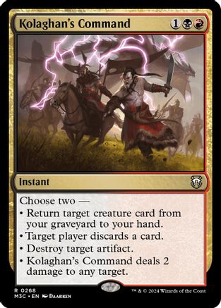 Image of Kolaghan's Command (Ripple Foil) [Modern Horizons 3 Commander]
