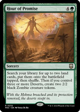 Image of Hour of Promise (Ripple Foil) [Modern Horizons 3 Commander]