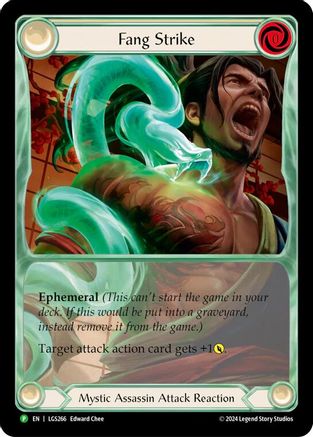 Image of Fang Strike [LGS266] (Promo)  Rainbow Foil