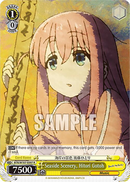 Image of Seaside Scenery, Hitori Gotoh (BTR/W107-E007 R) [BOCCHI THE ROCK!]