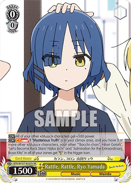 Image of Rattle, Rattle, Ryo Yamada (BTR/W107-E023S SR) [BOCCHI THE ROCK!]