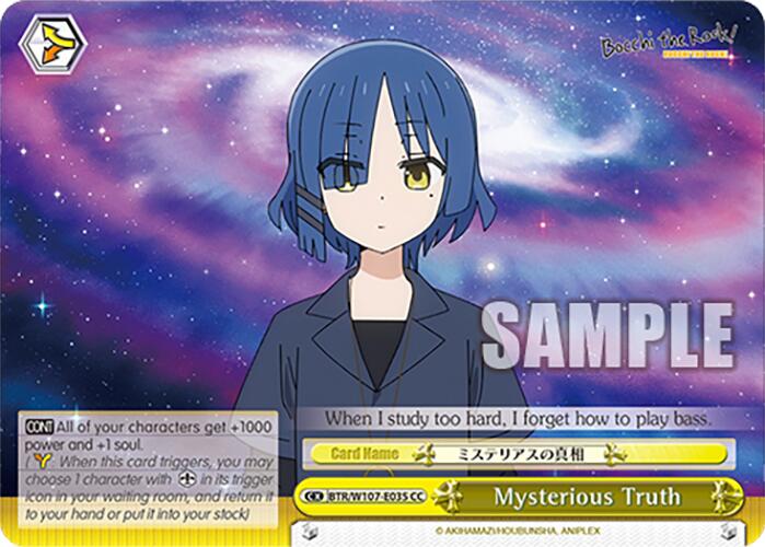 Image of Mysterious Truth (BTR/W107-E035 CC) [BOCCHI THE ROCK!]