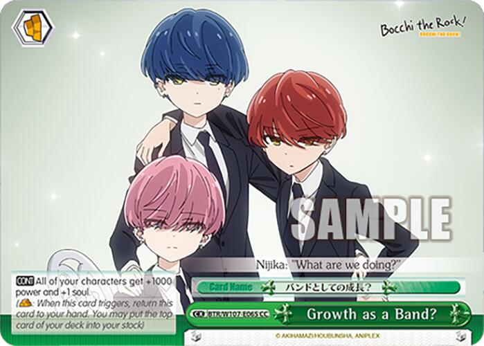 Image of Growth as a Band? (BTR/W107-E065 CC) [BOCCHI THE ROCK!]