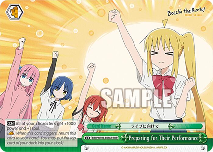 Image of Preparing for Their Performance (BTR/W107-E066R RRR) [BOCCHI THE ROCK!]