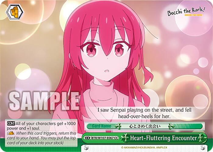 Image of Heart-Fluttering Encounter (BTR/W107-E067 CC) [BOCCHI THE ROCK!]