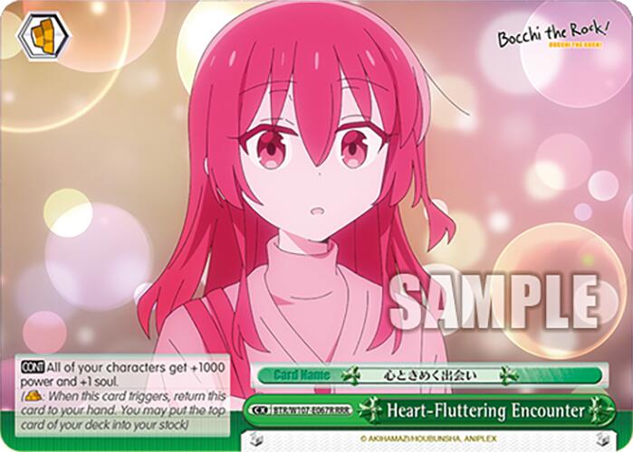 Image of Heart-Fluttering Encounter (BTR/W107-E067R RRR) [BOCCHI THE ROCK!]