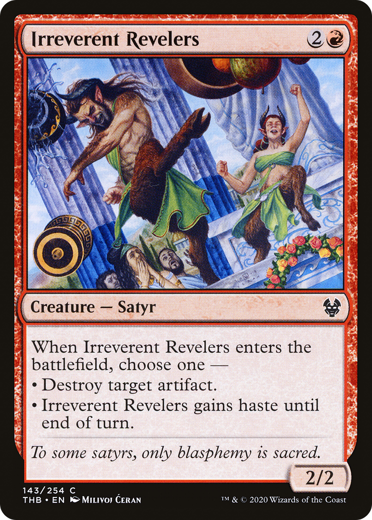 Image of Irreverent Revelers [Theros Beyond Death]