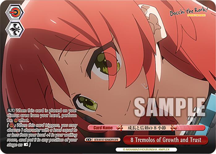 Image of 8 Tremolos of Growth and Trust (BTR/W107-E098OFR OFR) [BOCCHI THE ROCK!]
