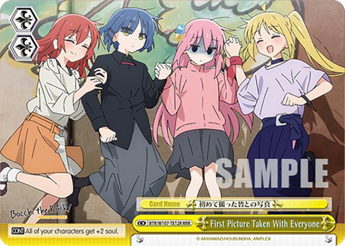 Image of First Picture Taken With Everyone (BTR/W107-TE12R RRR) [BOCCHI THE ROCK!]