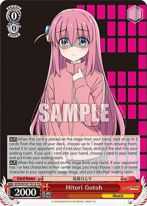 Image of Hitori Gotoh (BTR/W107-TE14 TD) [BOCCHI THE ROCK!]