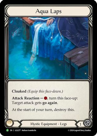 Image of Aqua Laps [LGS277] (Promo)  Rainbow Foil