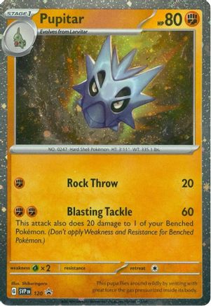 Image of Pupitar (120) [Scarlet & Violet: Black Star Promos]