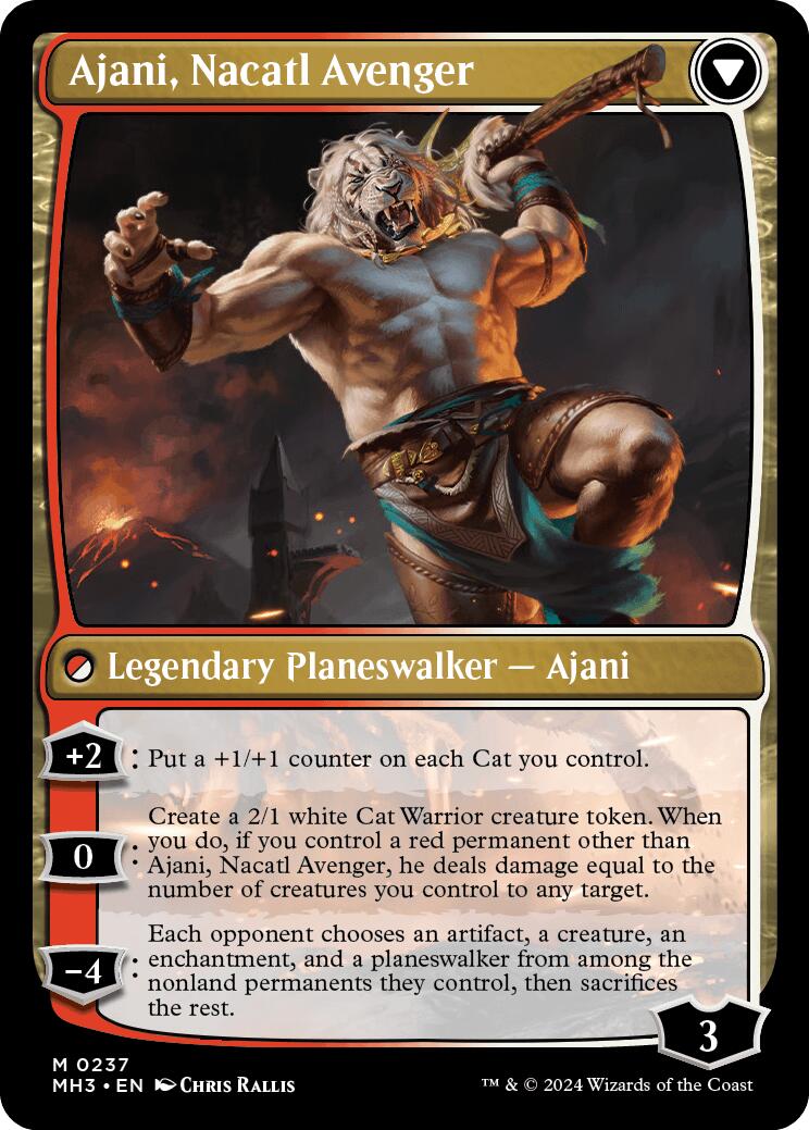 Image of Ajani, Nacatl Pariah [Modern Horizons 3 Prerelease Promos]