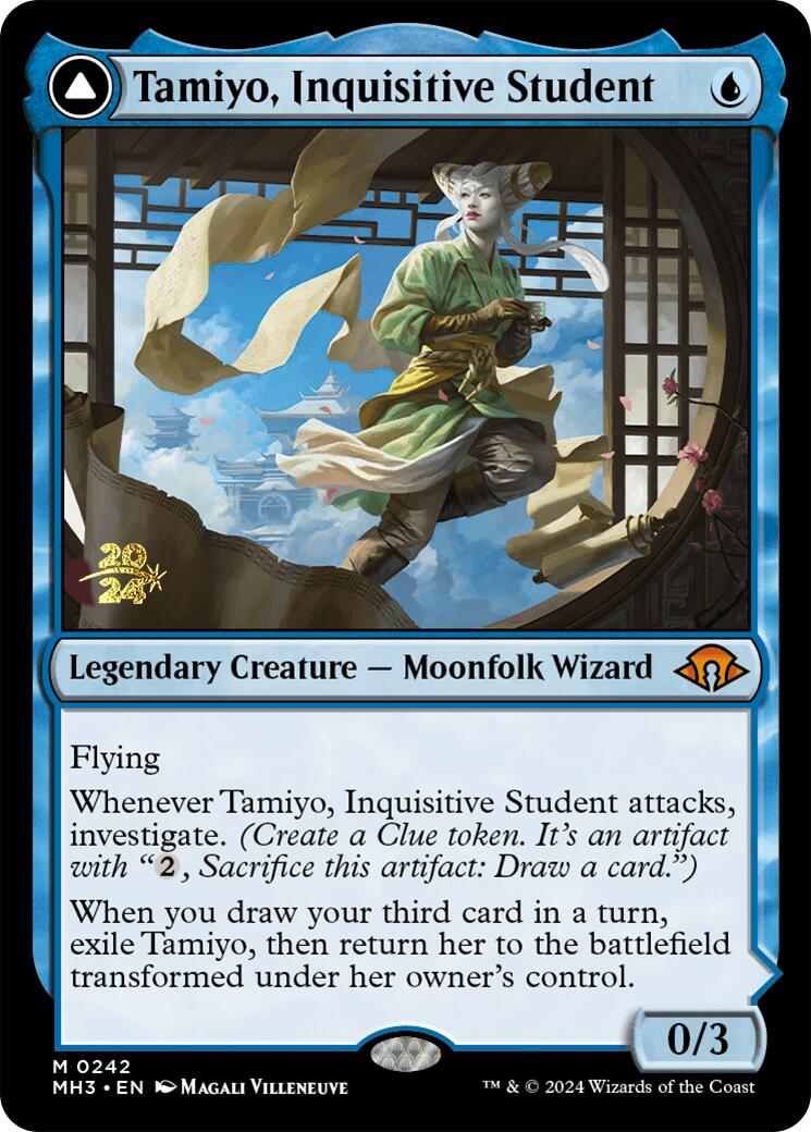 Image of Tamiyo, Inquisitive Student [Modern Horizons 3 Prerelease Promos]