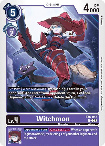 Image of Witchmon [EX6-048] [Infernal Ascension]