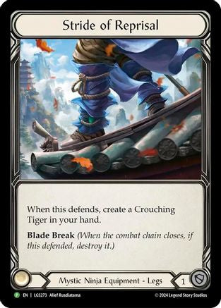 Image of Stride of Reprisal [LGS273] (Promo)  Rainbow Foil