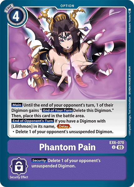 Image of Phantom Pain [EX6-070] [Infernal Ascension]