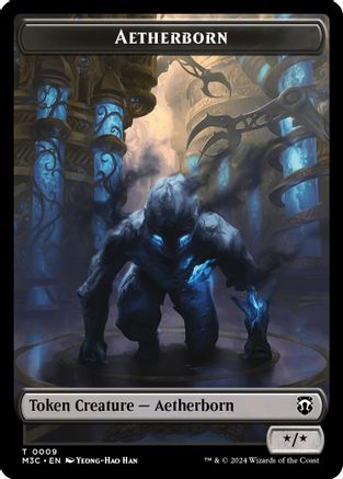 Image of Aetherborn // Servo Double-Sided Token [Modern Horizons 3 Commander Tokens]
