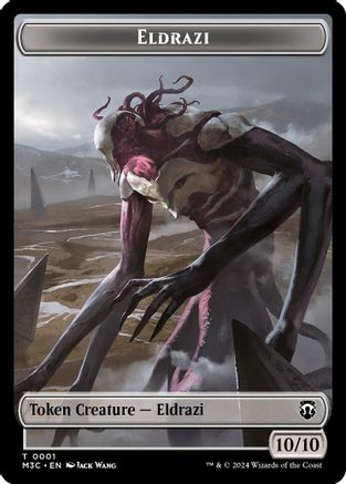 Image of Eldrazi // Spirit Double-Sided Token [Modern Horizons 3 Commander Tokens]