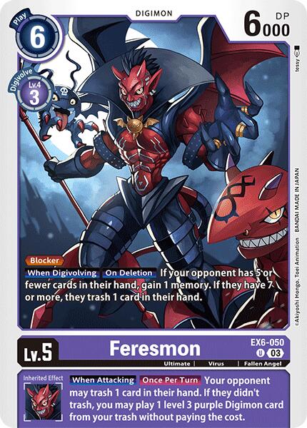 Image of Feresmon [EX6-050] [Infernal Ascension]